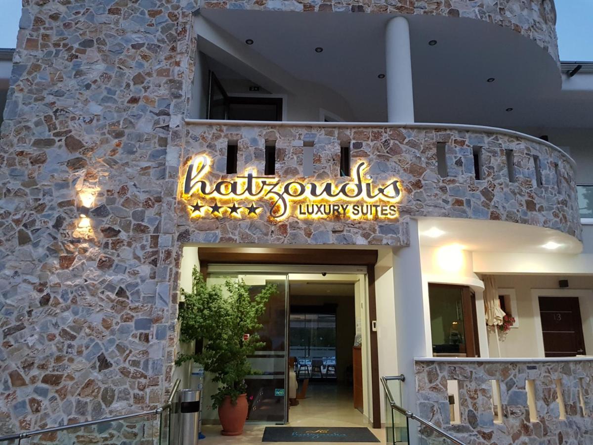 Hatzoudis Luxury Suites Chrysi Ammoudia Exterior photo